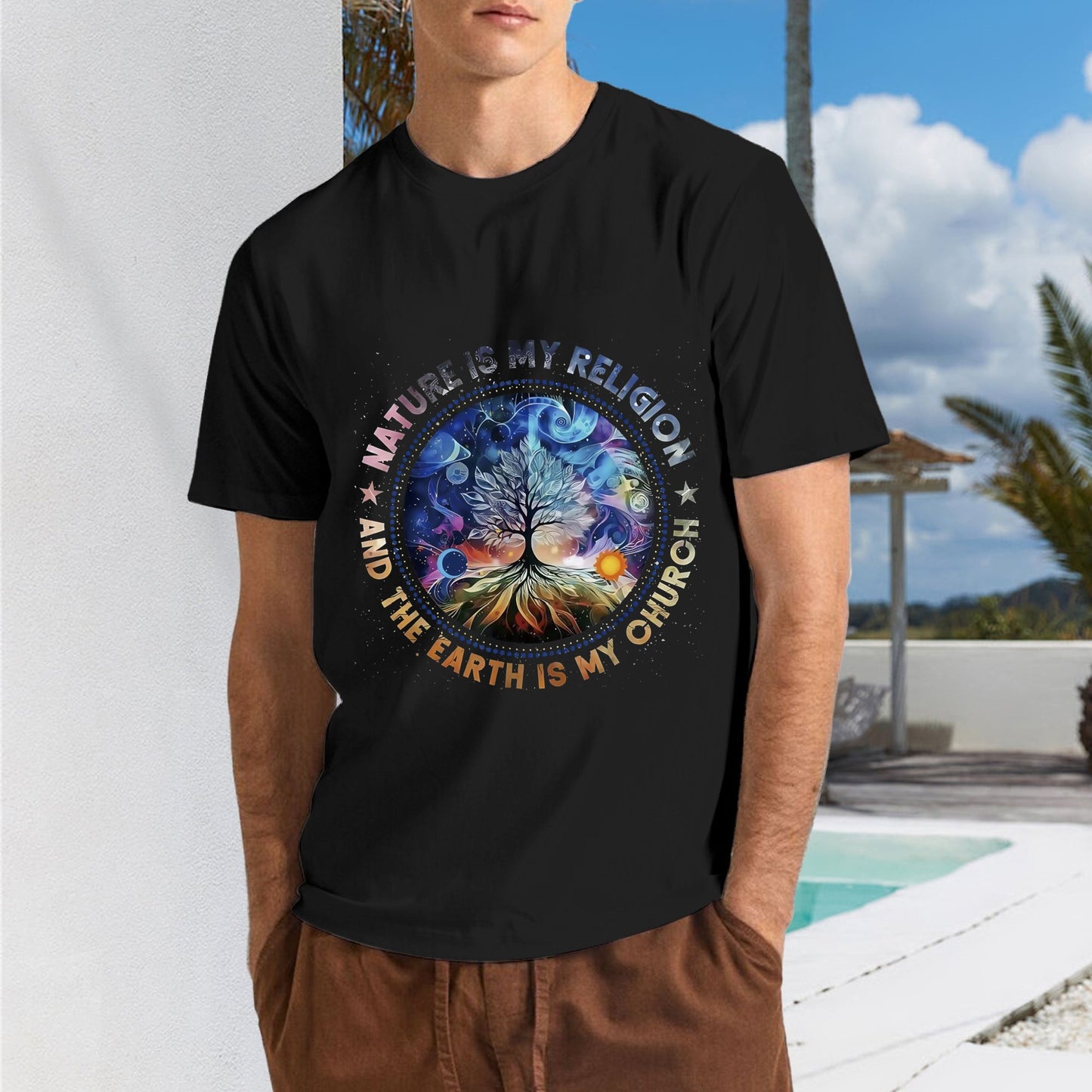 FA-006-093 Men's Fashion Cotton T-shirt