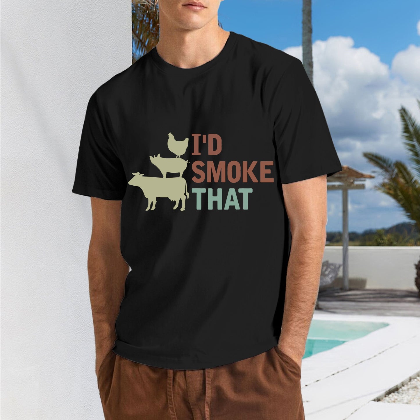 FA-006-093 Men's Fashion Cotton T-shirt