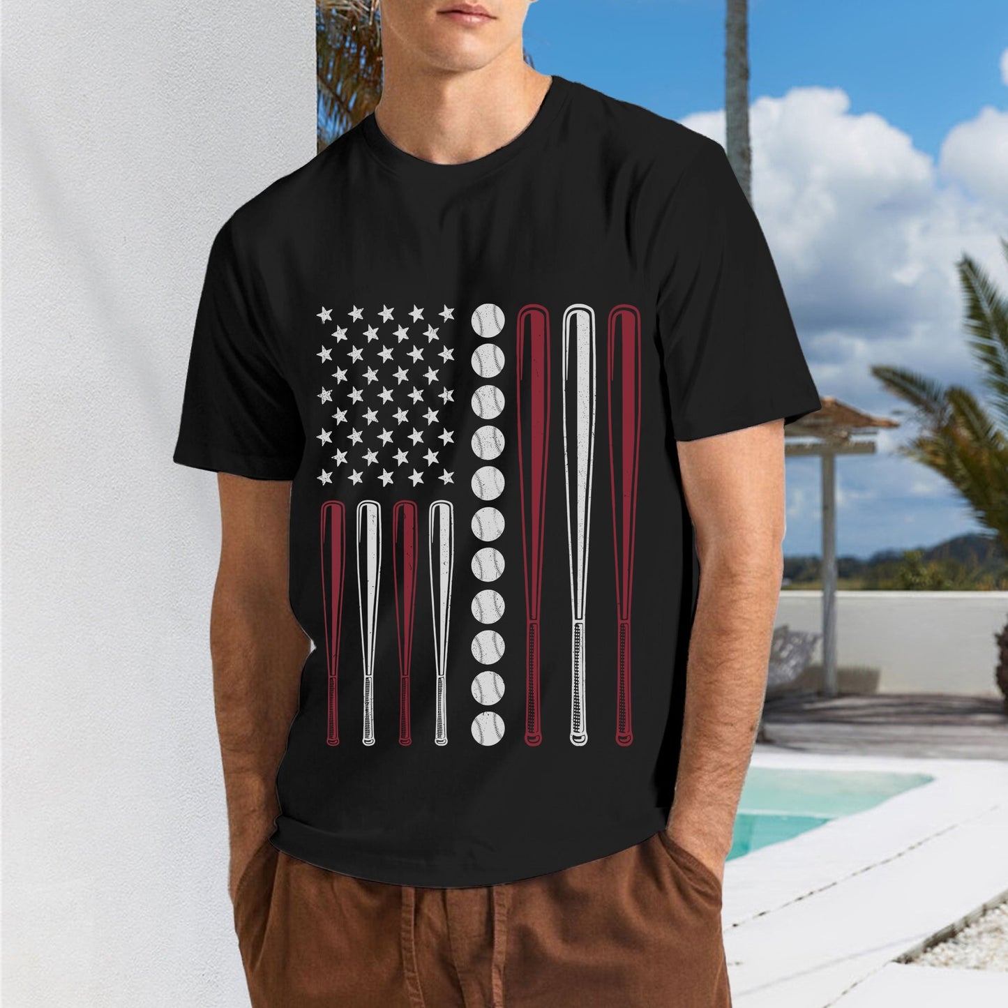 FA-006-093 Men's Fashion Cotton T-shirt