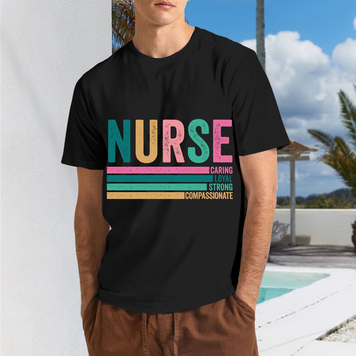 FA-006-093 Men's Fashion Cotton T-shirt
