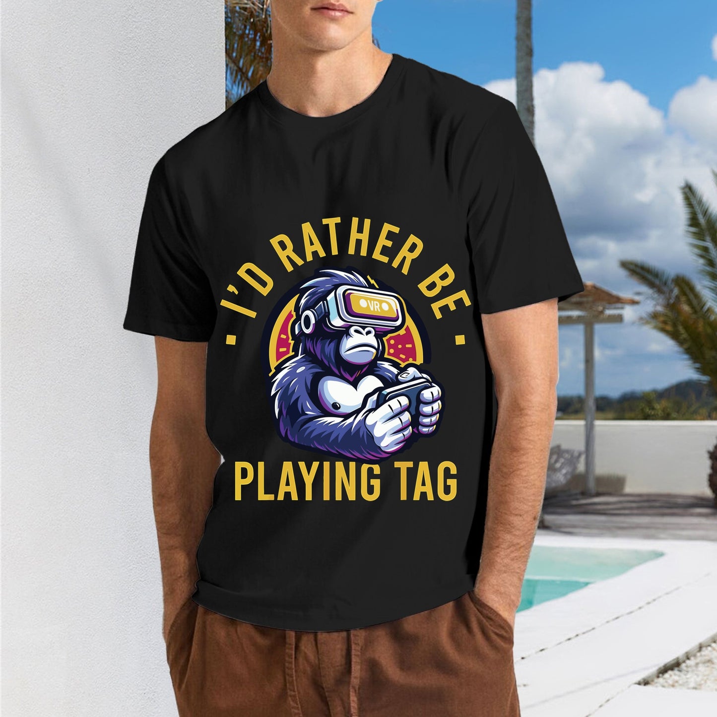 FA-006-093 Men's Fashion Cotton T-shirt