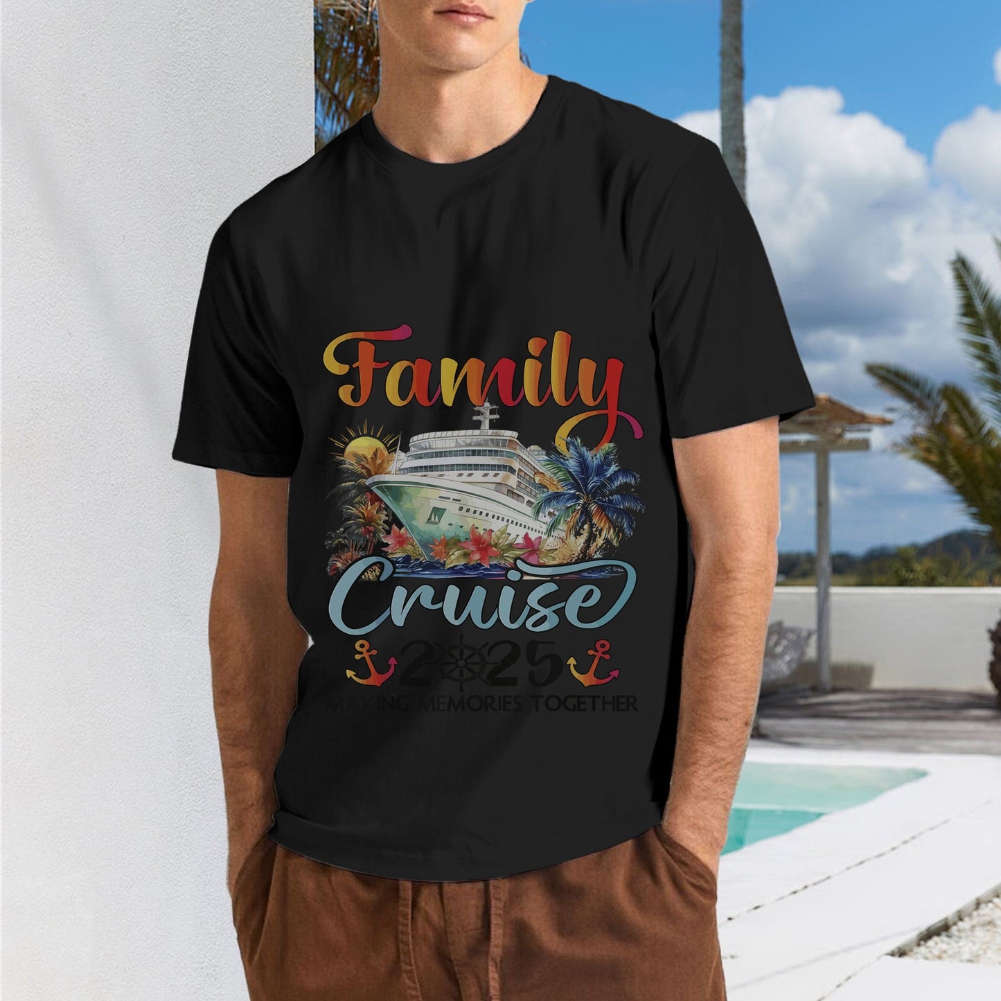 FA-006-093 Men's Fashion Cotton T-shirt
