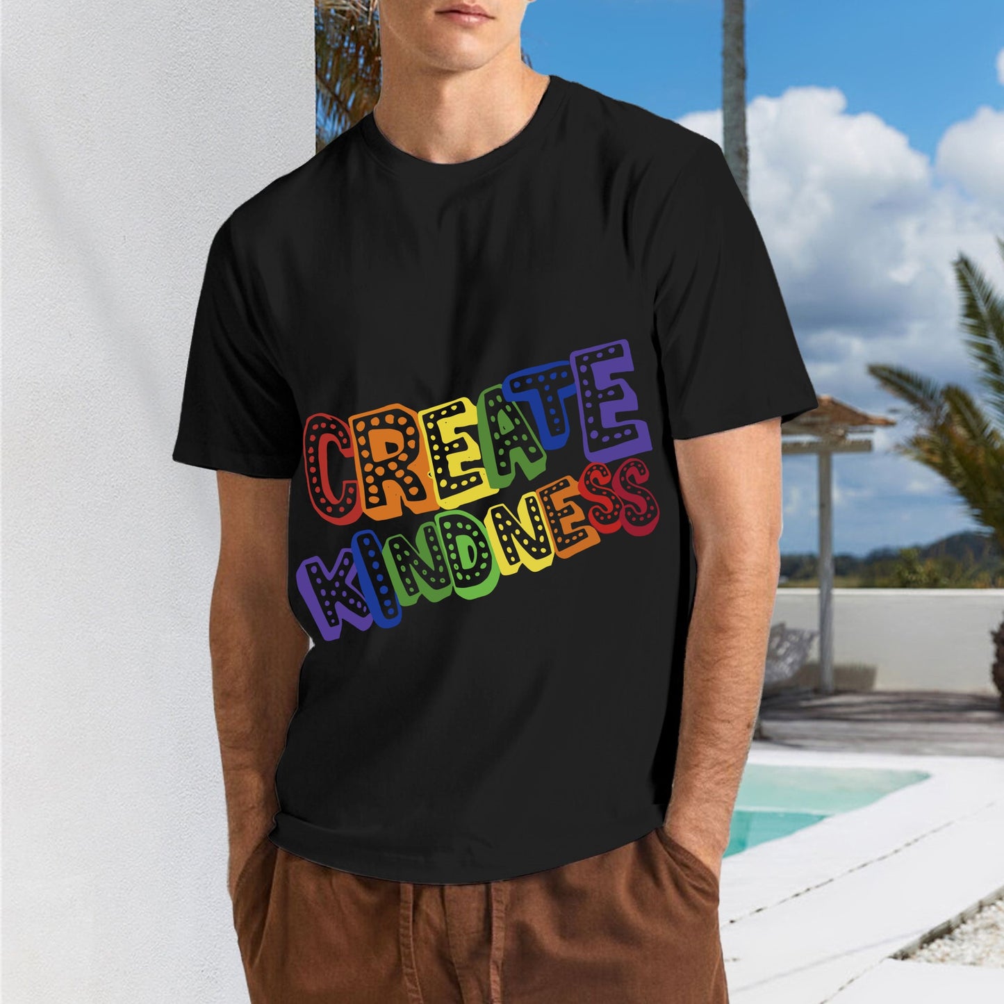 FA-006-093 Men's Fashion Cotton T-shirt