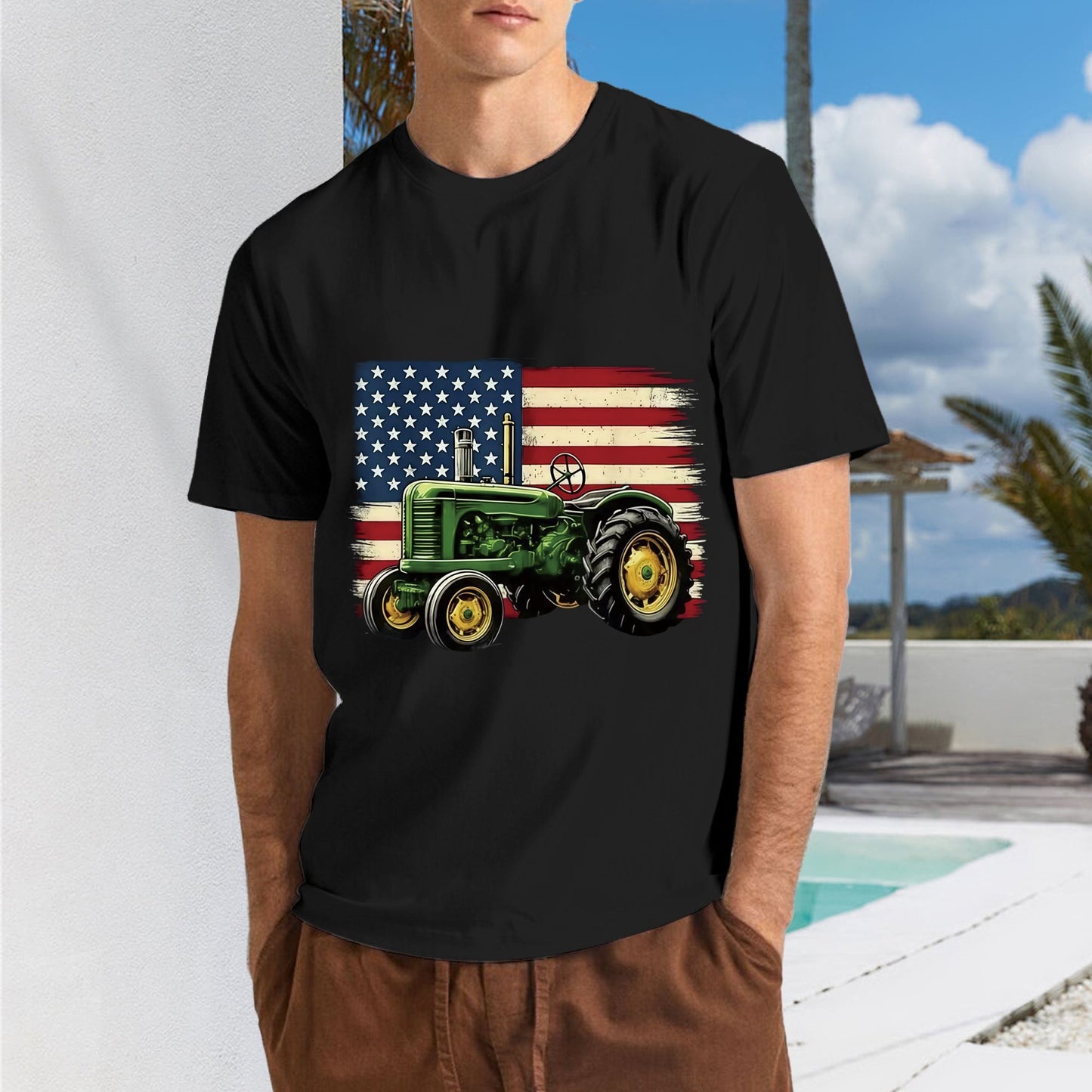 FA-006-093 Men's Fashion Cotton T-shirt