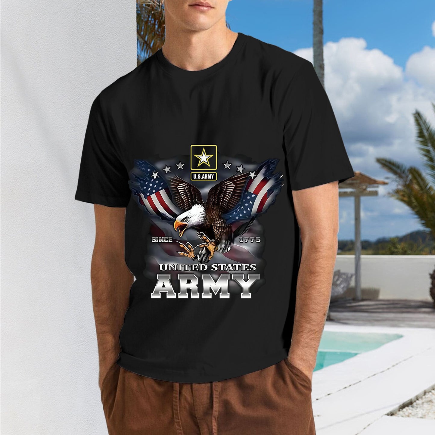 FA-006-093 Men's Fashion Cotton T-shirt
