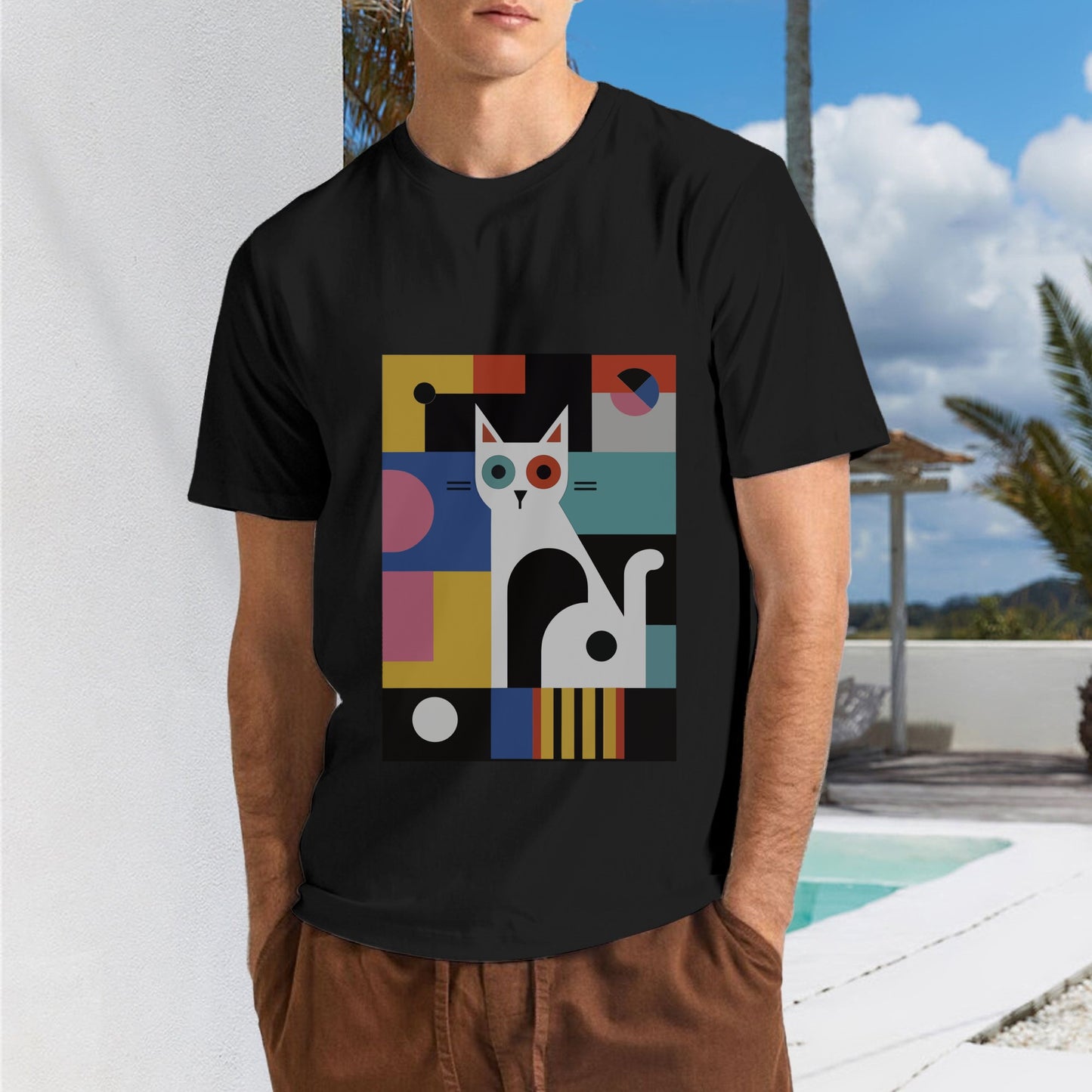 FA-006-093 Men's Fashion Cotton T-shirt