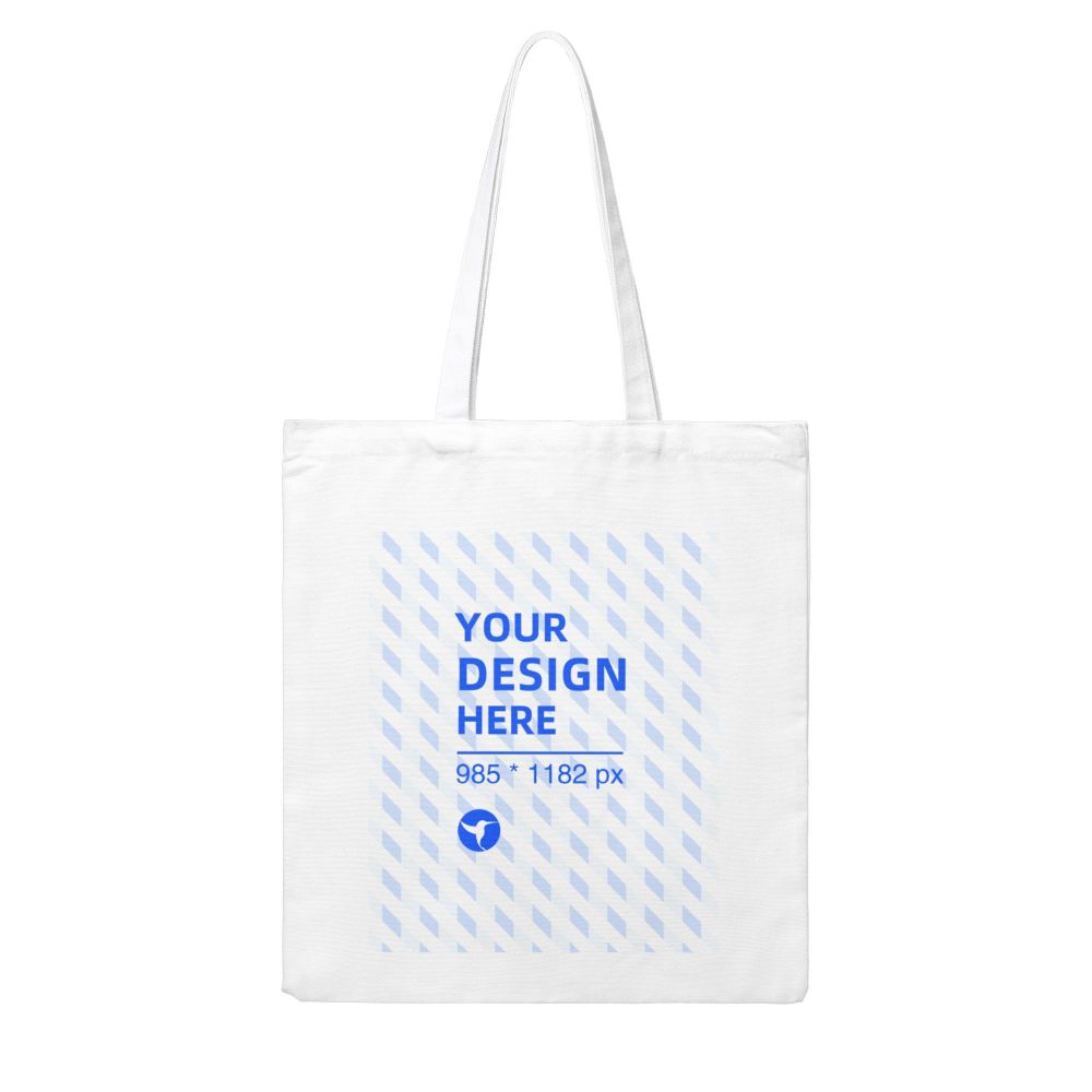 Special Cute Coffee Print Tote Bag White Shoulder Bag with Playful Fashion Festive Design