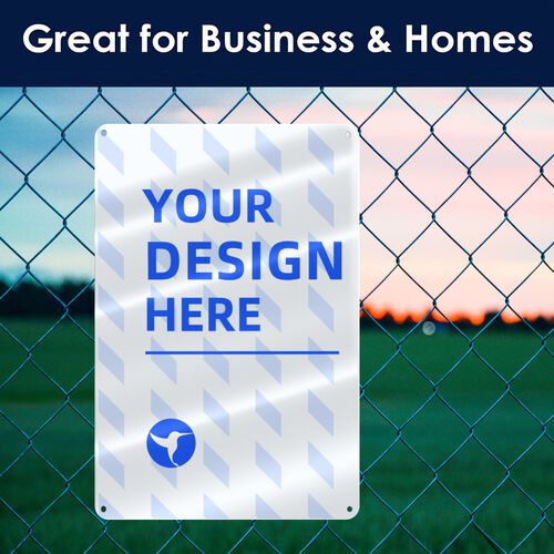FindA Custom Aluminum Decorative Sign 8x12in (Vertical)