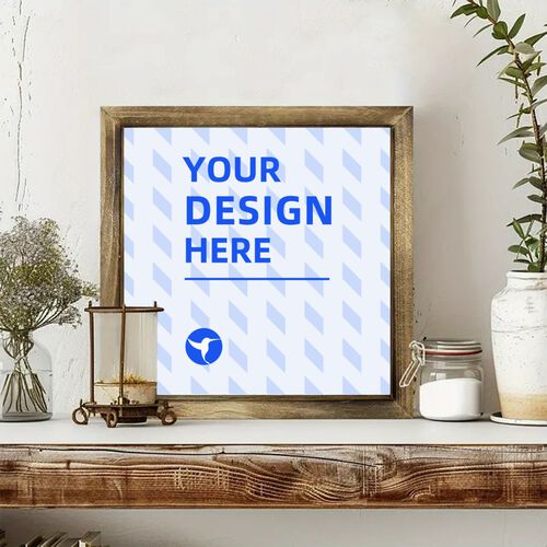 FindA Custom Framed Wood Panel Painting