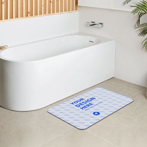 FindA Custom Rounded Diatom Mud Floor Mat