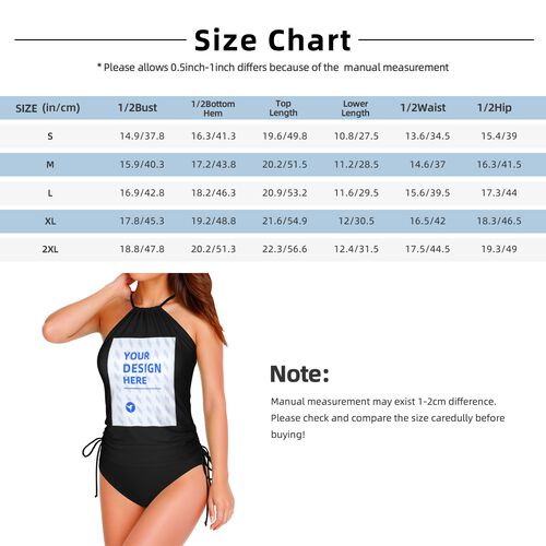 FindA Custom 200g Women's Two-Piece Swimsuit Set-Heat Transfer