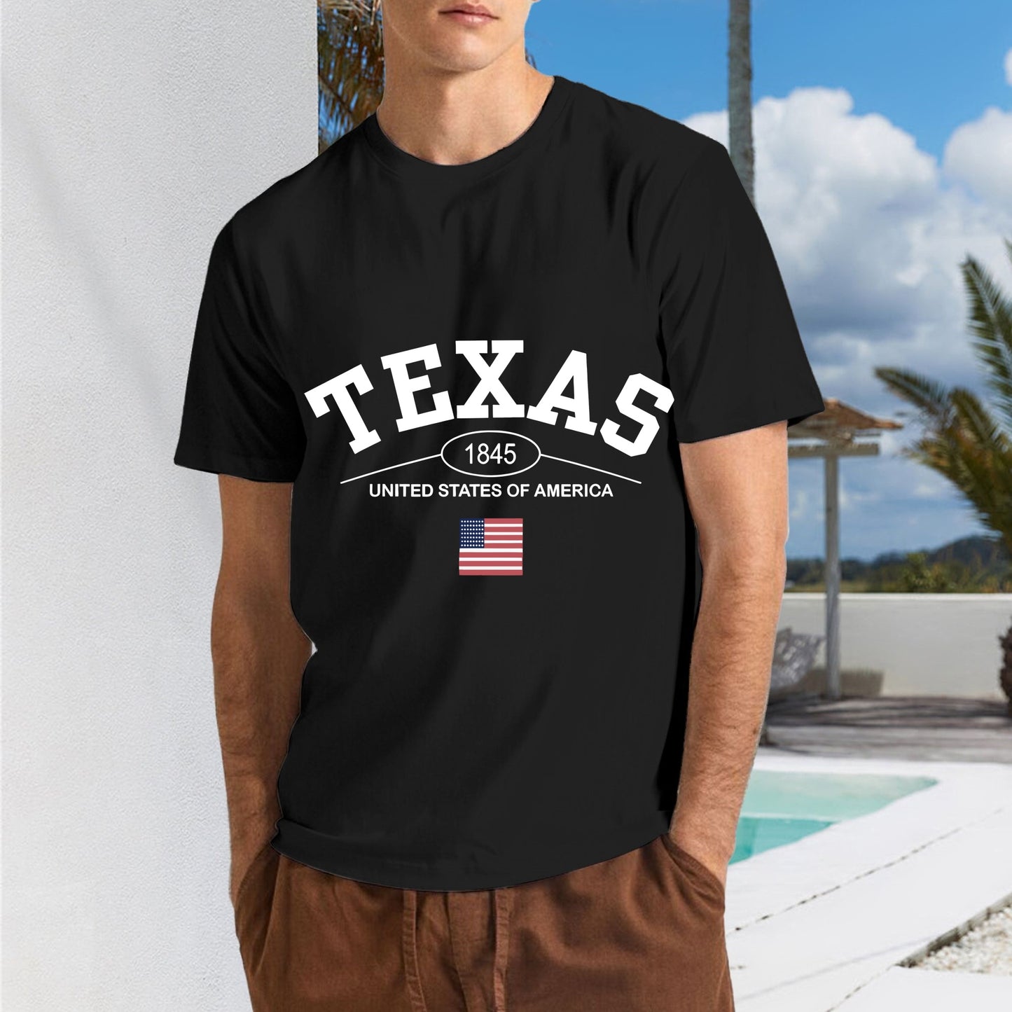 FA-006-093 Men's Fashion Cotton T-shirt
