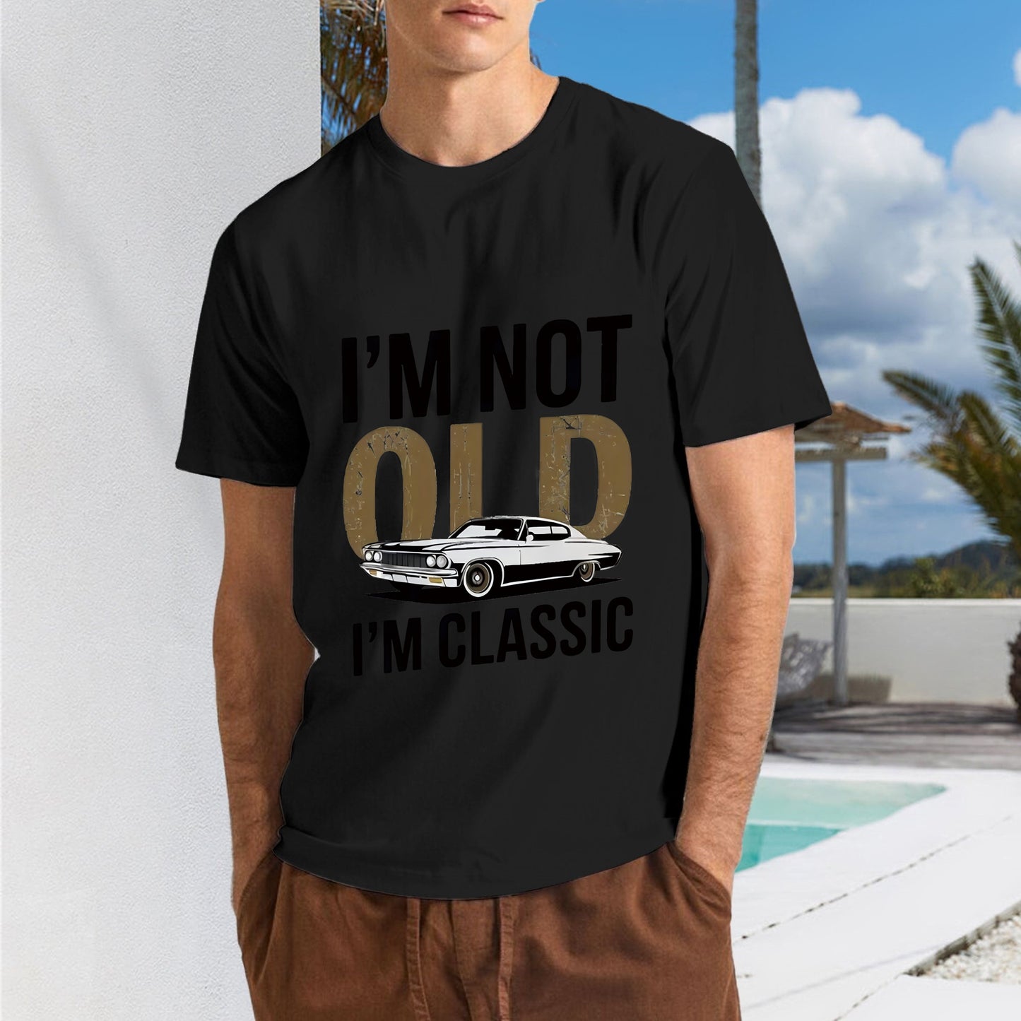 FA-006-093 Men's Fashion Cotton T-shirt