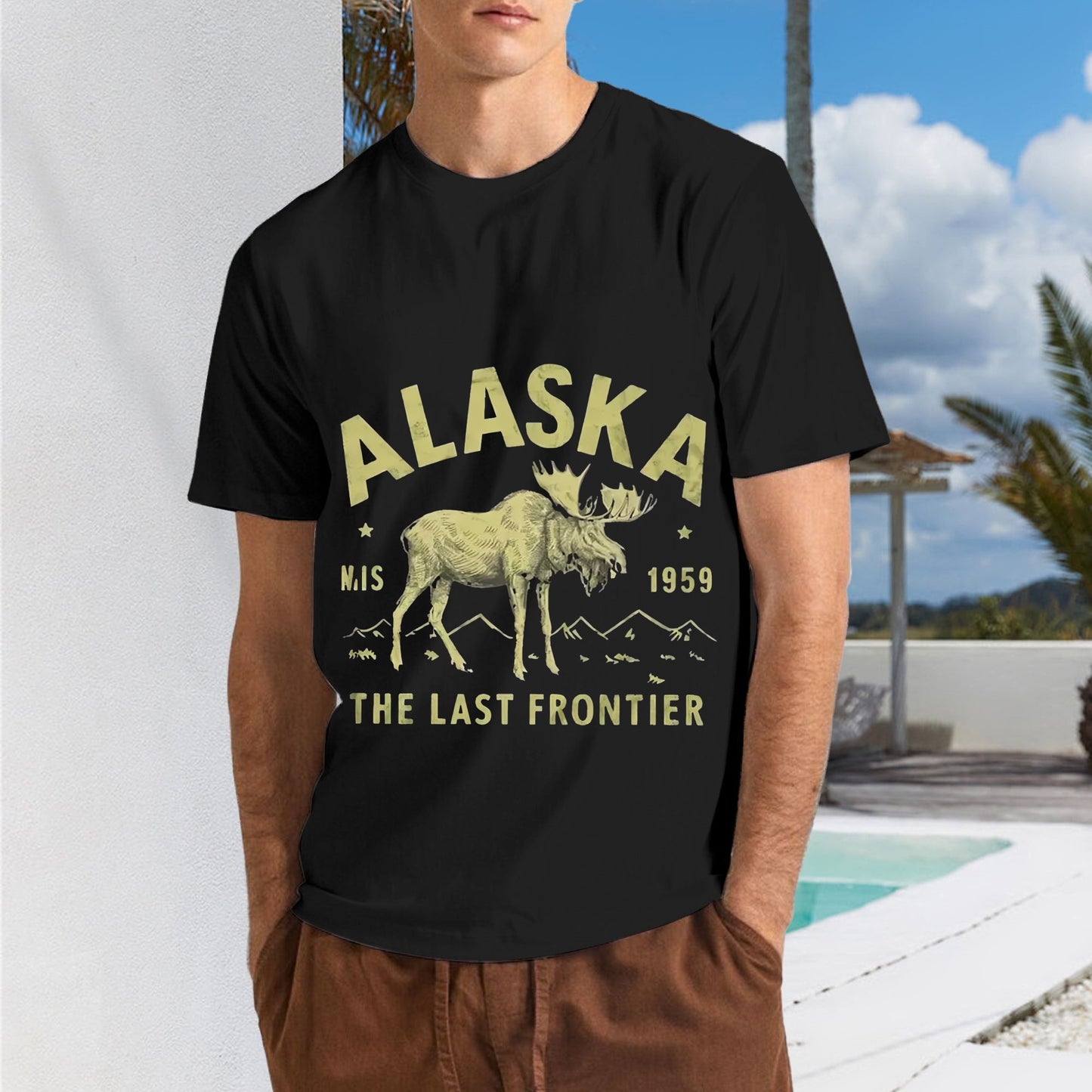 FA-006-093 Men's Fashion Cotton T-shirt