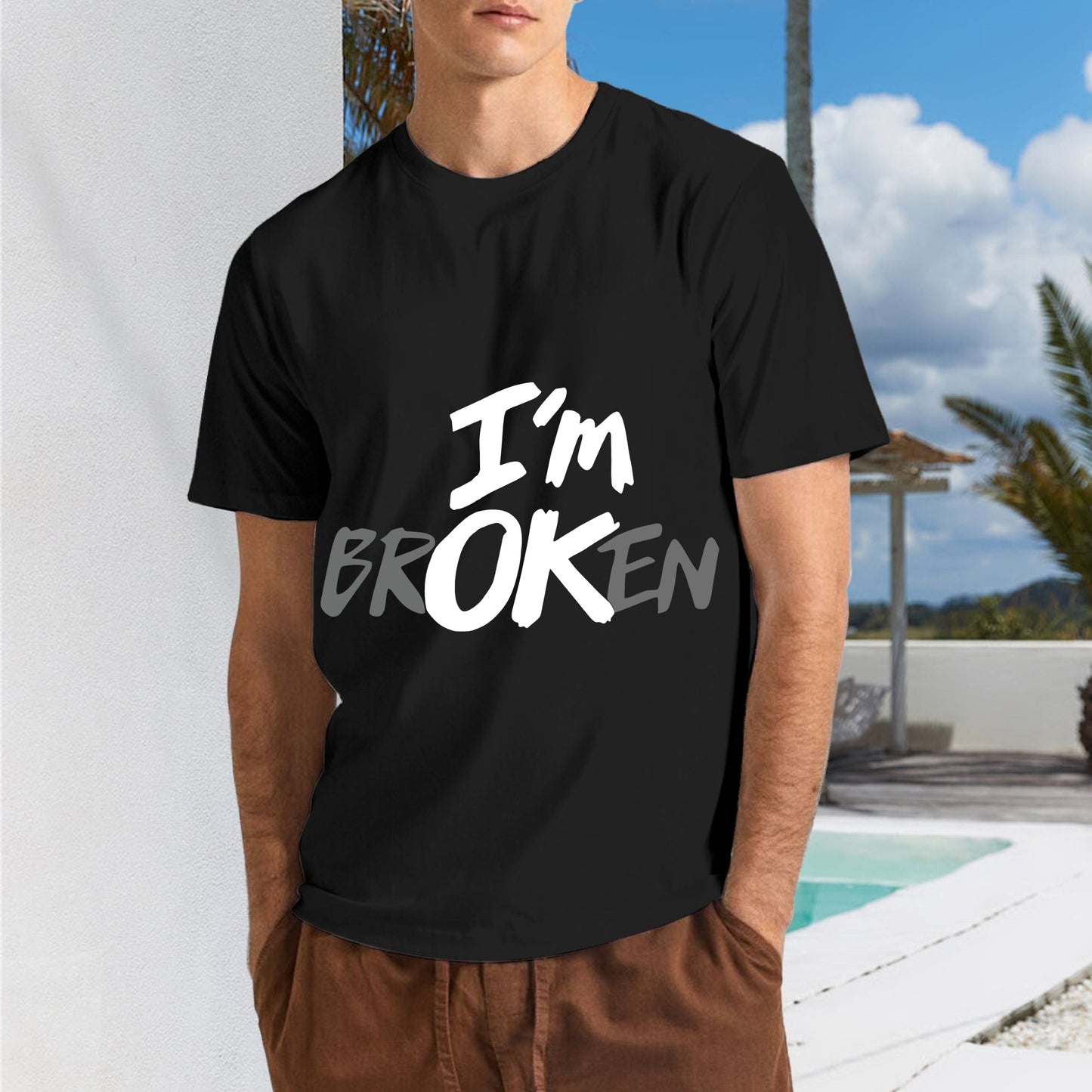 FA-006-093 Men's Fashion Cotton T-shirt