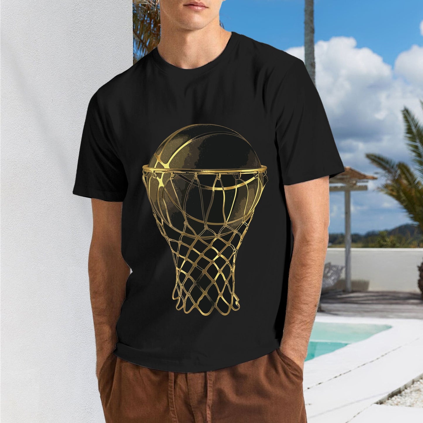FA-006-093 Men's Fashion Cotton T-shirt