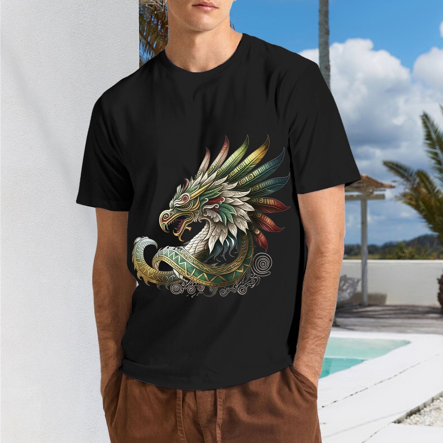 FA-006-093 Men's Fashion Cotton T-shirt