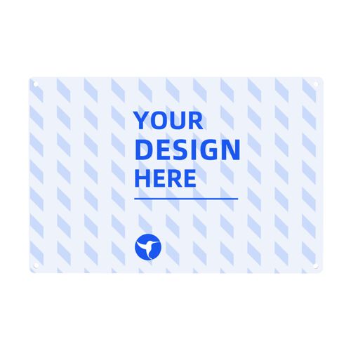 FindA Custom Aluminum Decorative Sign 8x12in (Horizontal)