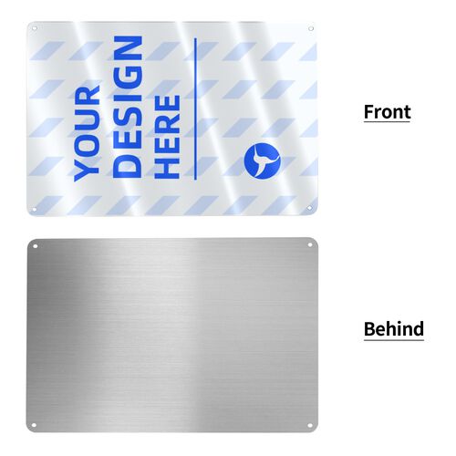 FindA Custom Aluminum Decorative Sign 8x12in (Vertical)