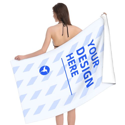 FindA Custom Microfiber Beach Towel - vertical