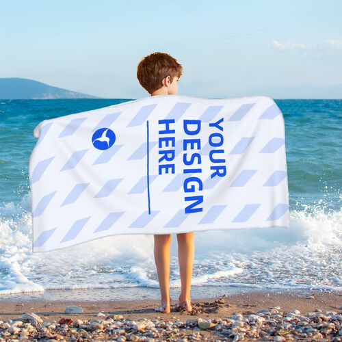 FindA Custom Children's Bath Towel 50*100cm-vertical